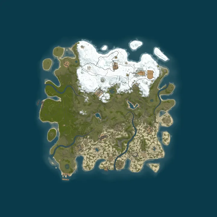 Map of 【咸鱼PVE启蒙】纯净｜养老｜突袭｜技能