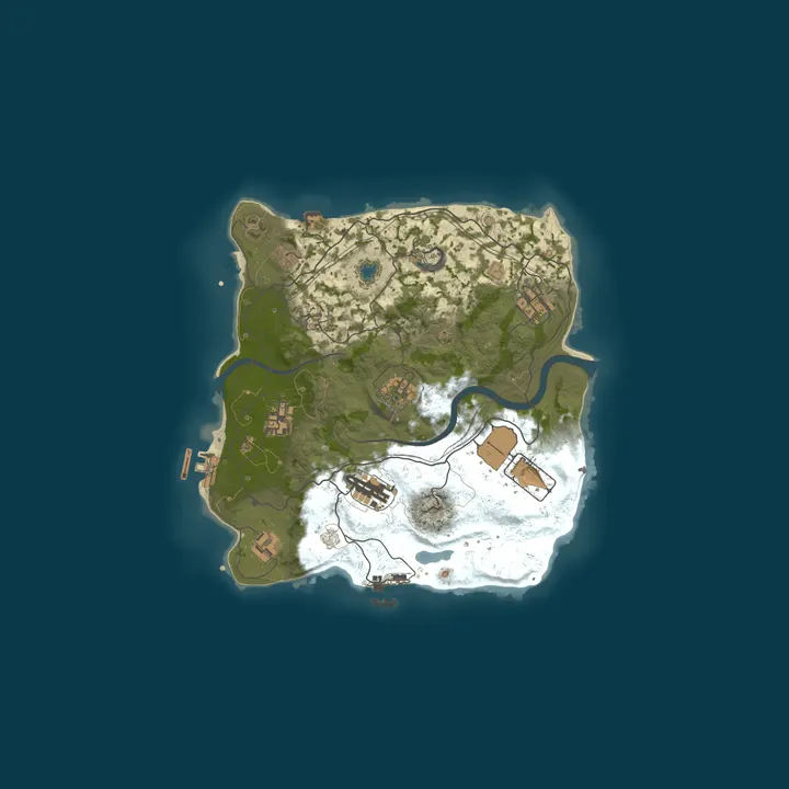 Map of [AU/NZ] Sydney #2 Small 3k custom map minis on roads
