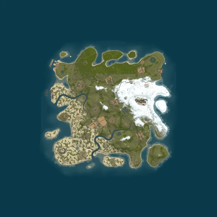 Map of Zeta server