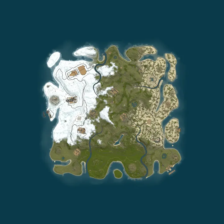Map of MEDVED |РУССКИЙ МЕДВЕДЬ|PvE|X1-X5|Судный д