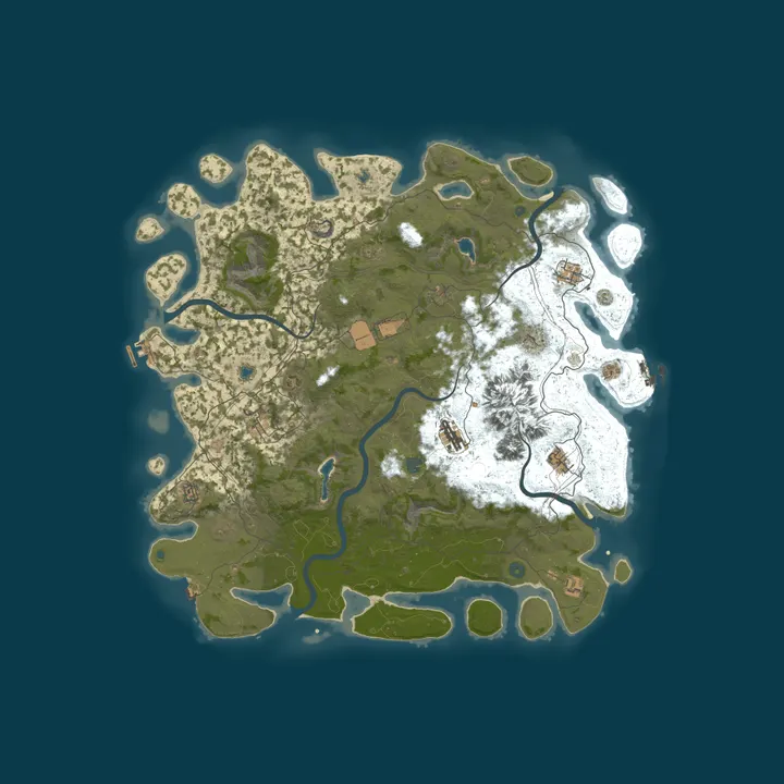 Map of Nick Rust Server