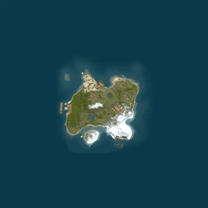 Map of CORTEN | SOLO DUO TRIO | 1.5x | Short Nights