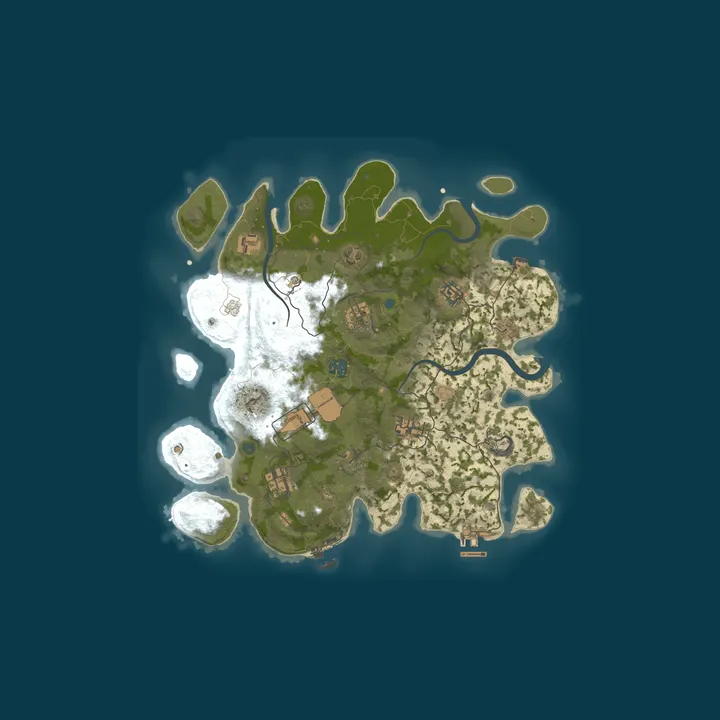 Map of LA GUARIDA | Rust