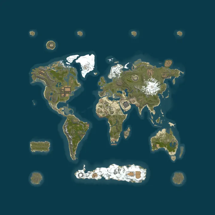 Map of Hex Dev