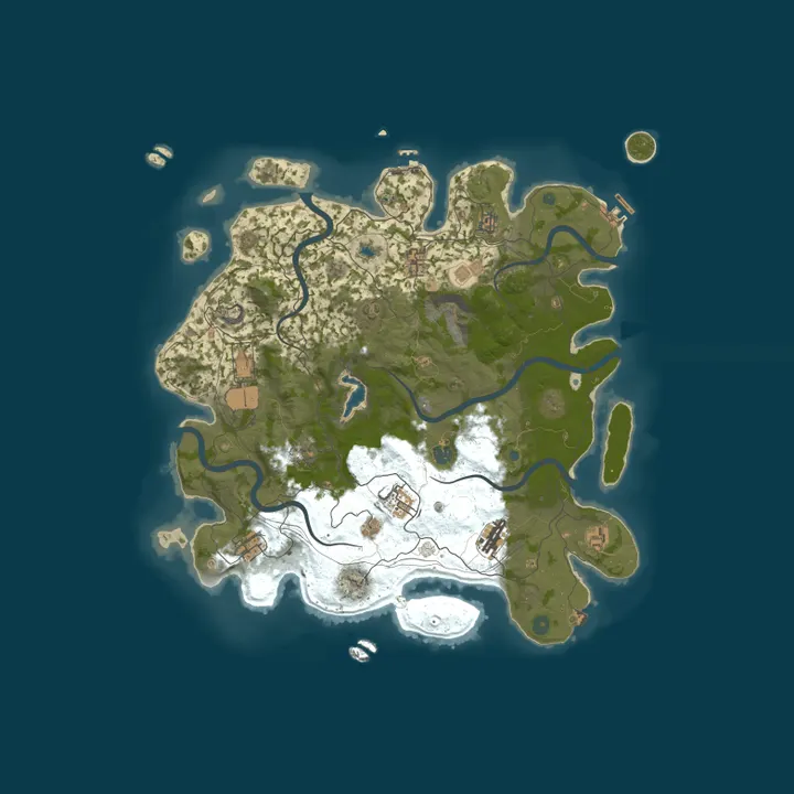 Map of TURBOSBLAST! US PVP | MONTHLY | ZOMBIES | Deep Sea Build | NEW!
