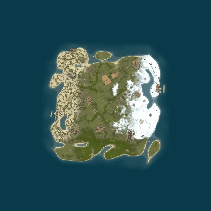 Map of Bestrust Solo/Duo/Trio 2x | NEXT FULLWIPE in 2 hours 29.10
