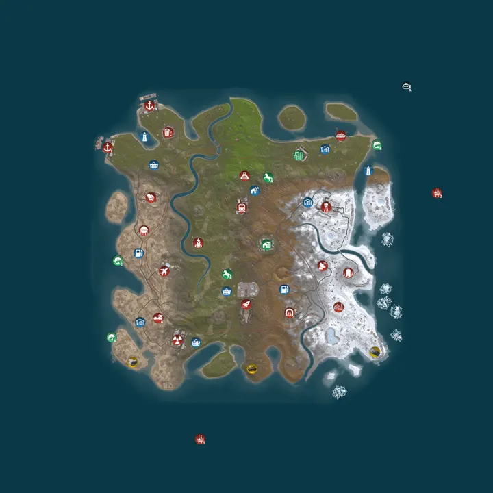 Map of Magic Rust #12 — Modded 2x (Solo/Duo) | Pyccкий