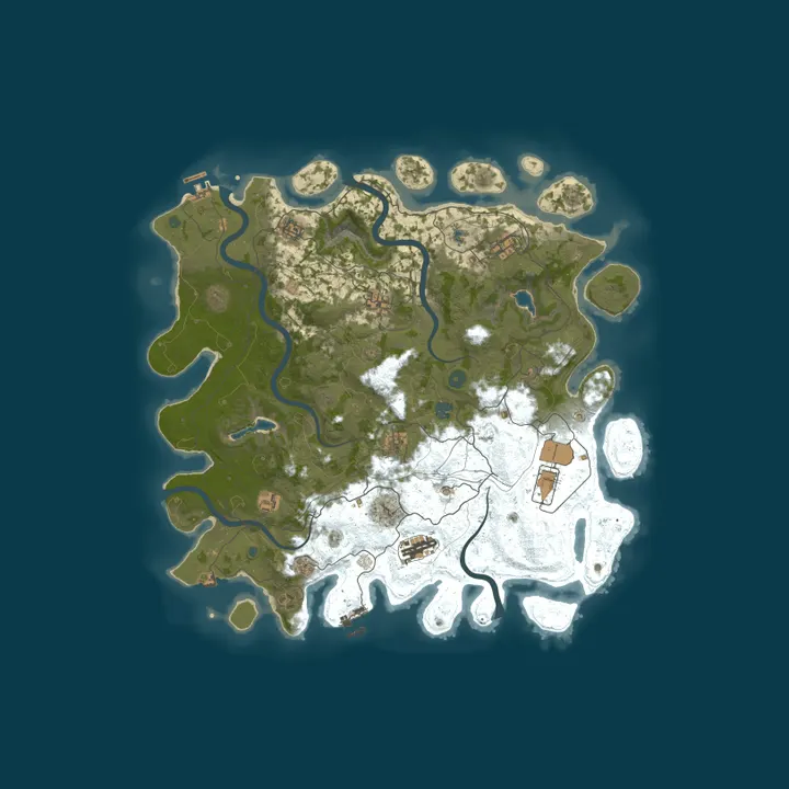 Map of SENSEI PVE 3x Premium Jet|MINECRAFT|ST|Raid Bases|Fish|Epic|Eve
