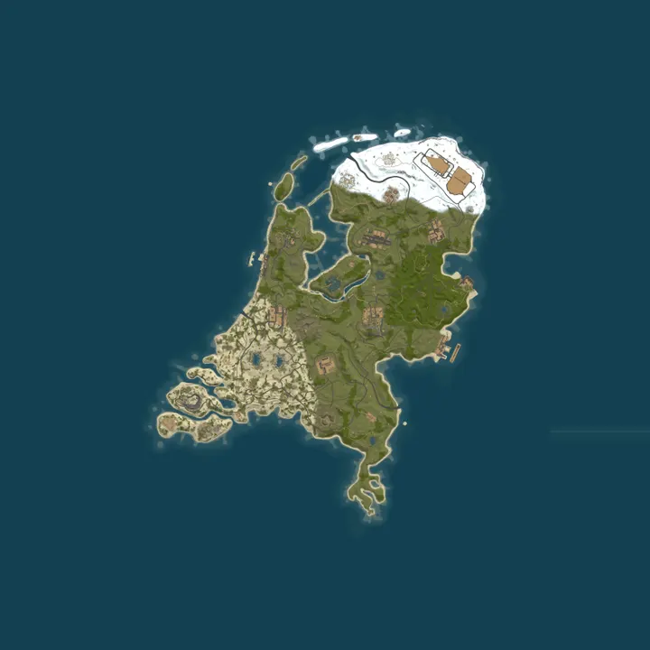 Map of Jardin de thanos