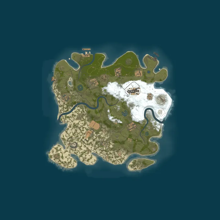 Map of [LATAM] Vicio Sudamerica Rust