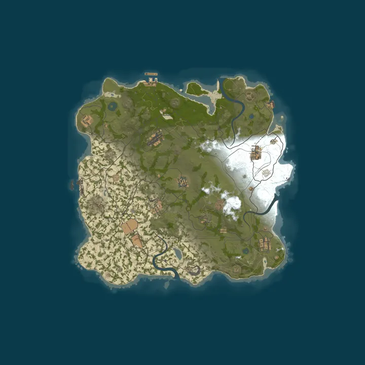 Map of RustVikings | Solo/Duo | Wednesdays | FULLWIPE 21/10 17:00CEST