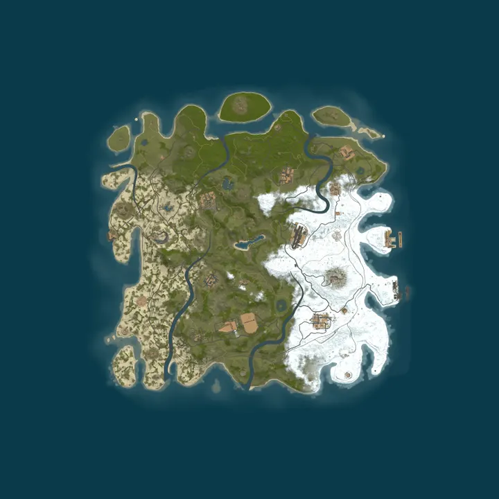 Map of 404 RUST 2Х|ДЛЯ НОВИЧКОВ|EU MAIN 25.10