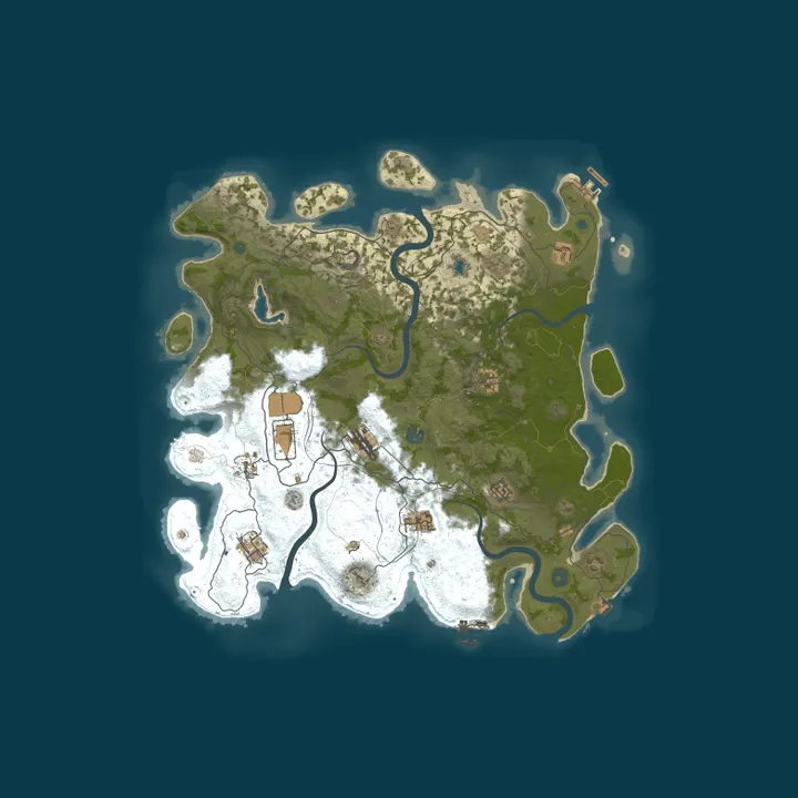 Map of 404 RUST 2Х|ДЛЯ НОВИЧКОВ|СИБИРСКИЙ 27.10