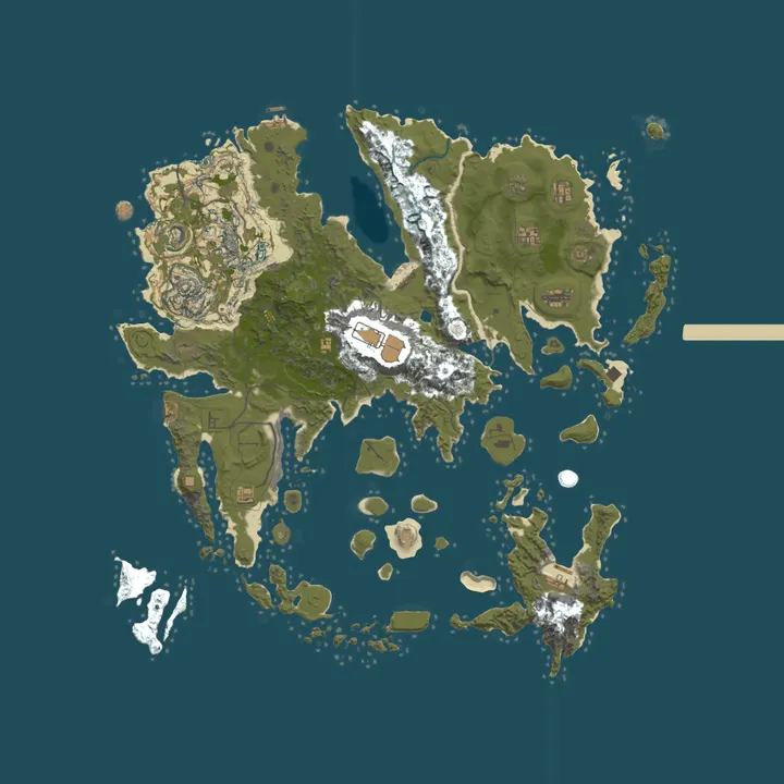 Map of RA TEST