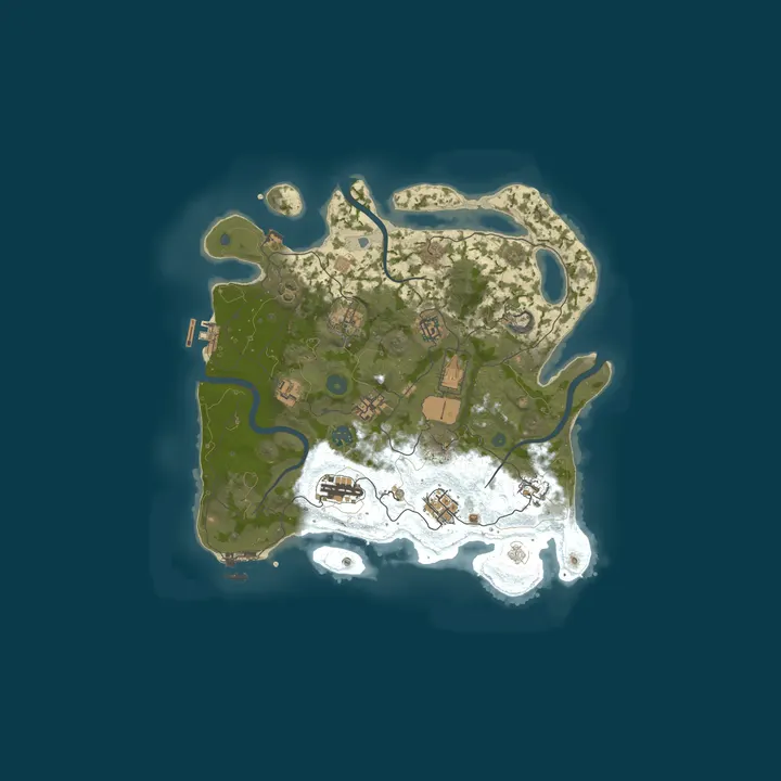 Map of Восход PVE