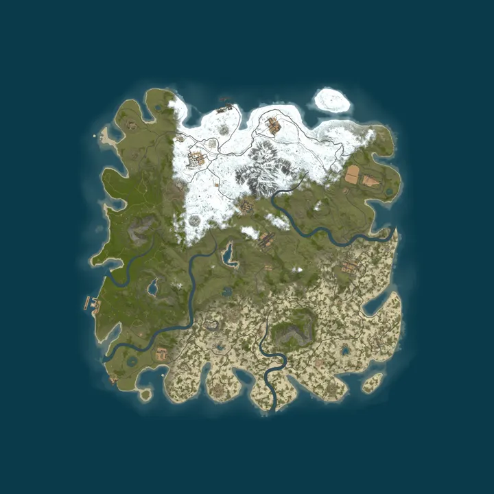 Map of Taigon PVE | 10*STACK | RPG | Backpack 3*48