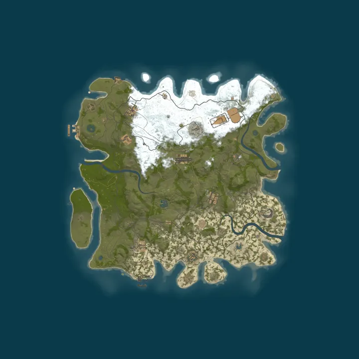 Map of РОССИЯ / КЛАССИКА X2 / THIS IS RUST!