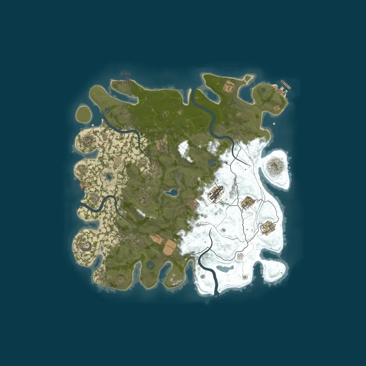 Map of Test Server