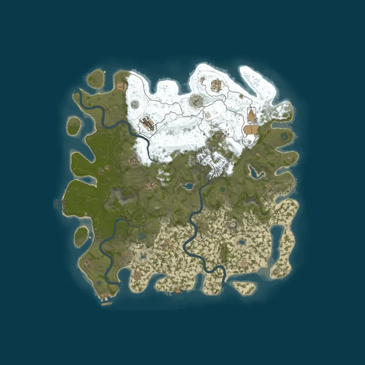 Map of Cybers Private Test Server