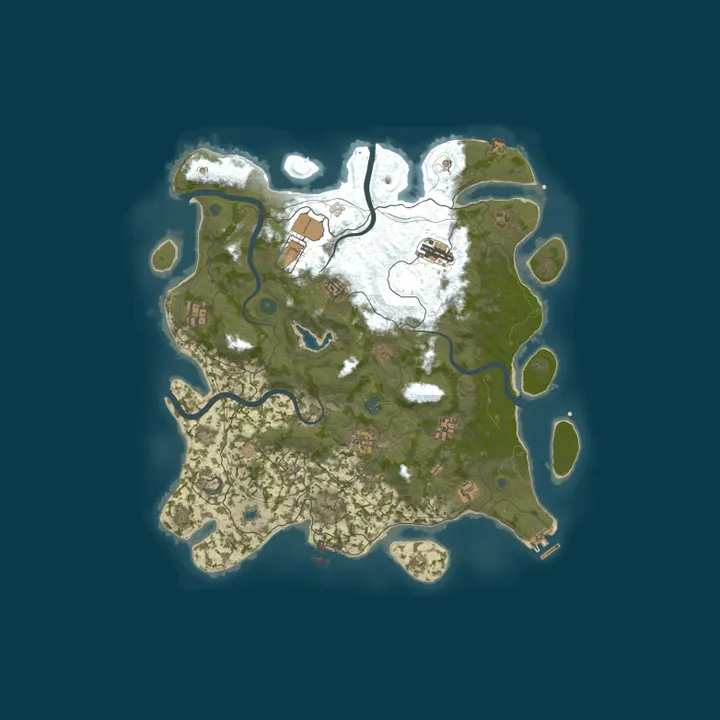 Map of Классика x3 для НОВИЧКОВ |Loot+|BigBoyRust|