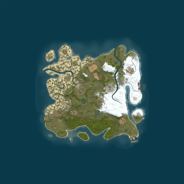 Map of PurrRust|РУССКИЙ ДЛЯ НОВИЧКОВ|Vanilla2x|27.10