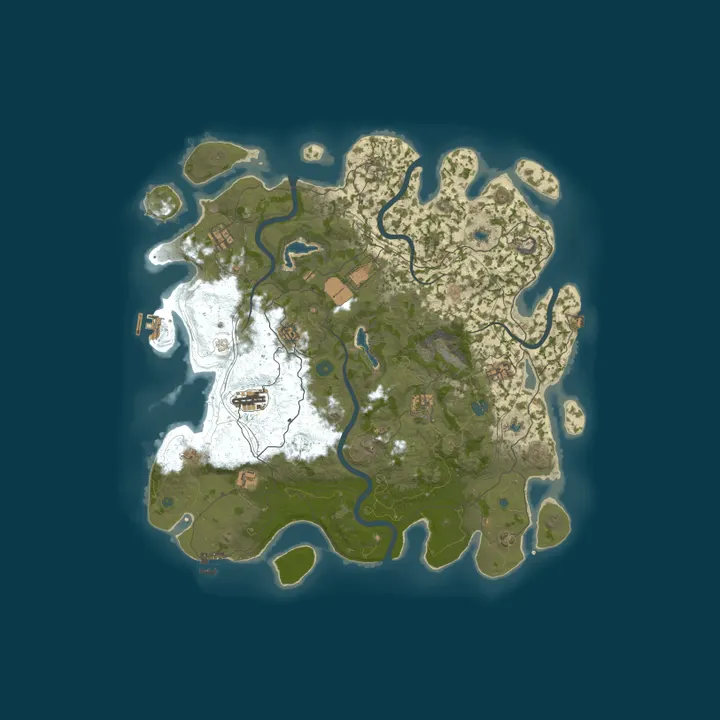 Map of [EU] ZOMBIE SURVIVAL 3X | Solo/Duo/Trio | Events
