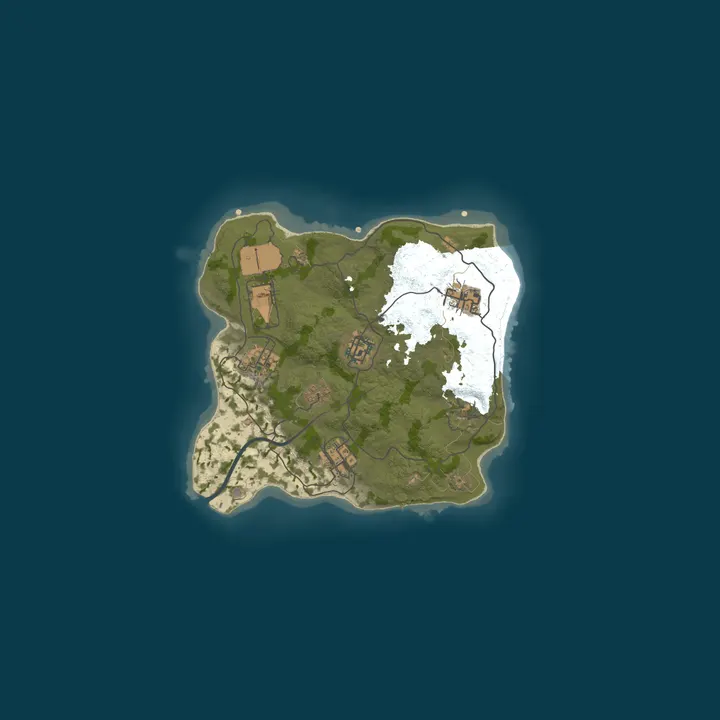 Map of [AU] Winterust - 2x Small Solo/Duo/Trio |2500 Map|BP Share