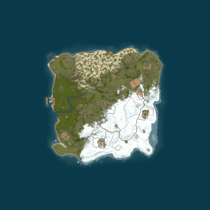 Map of WARBANDITS.GG 2X SOLO ONLY|Loot+|X2 JUST WIPED