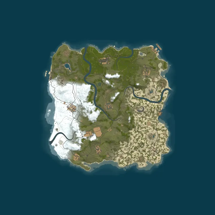Map of RustForNoobs.com | Mondays | Solo/Duo | US