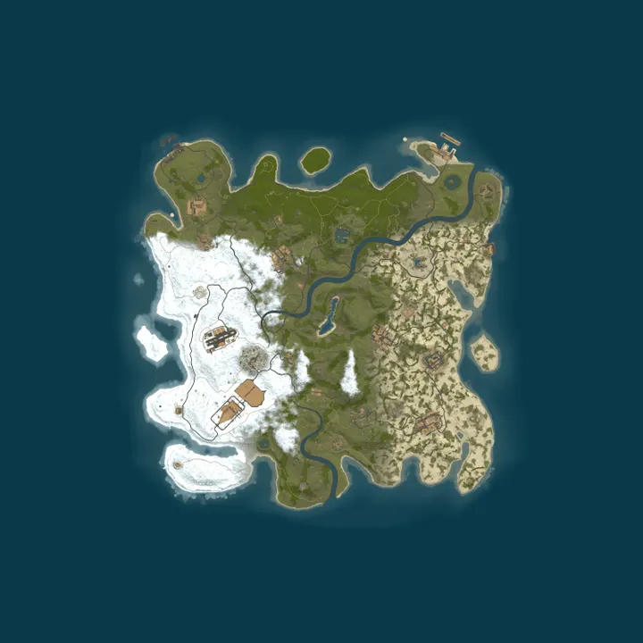 Map of Dracon Rust 2X | TP| Events| Kits| Wiped: 26/10 | 2 days ago