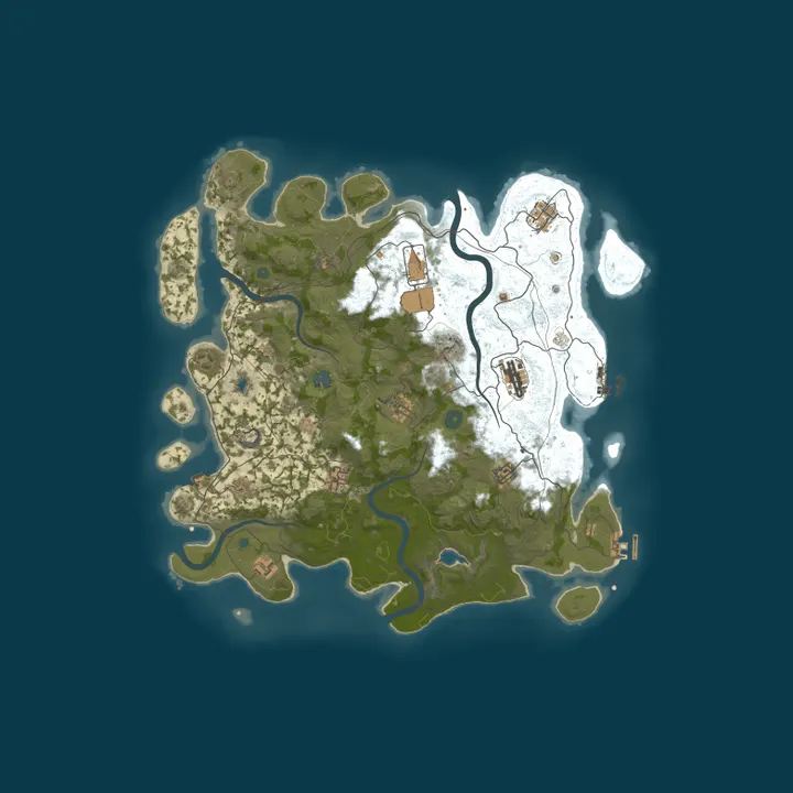 Map of UK Old School Gamers 100x Server