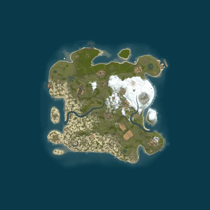 Map of EPICRUST x2/x4 Сервер для Новичков WIPE 16.10