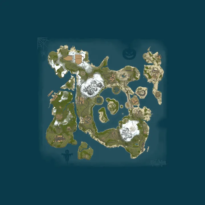 Map of Haz-Art Rust x50|Shop|Economic|NoBps|loot+|Magic Symetry Free