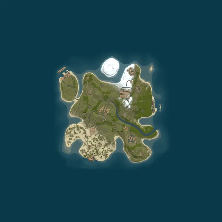 Map of Bestrust Solo/Duo/Trio 2x #8 | NEXT FULLWIPE in 11 hours 28.10