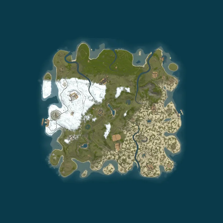 Map of SCAVENGERSHAVEN.NET 10x NoBPs [Loot++|PVP|MyMini|Shop]