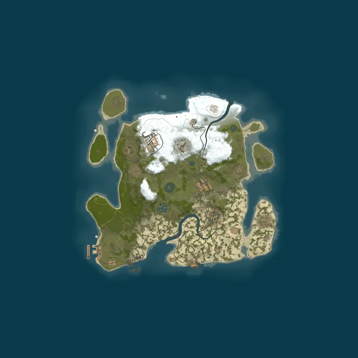 Map of FR | PVP | BOTS | SURVIVRE