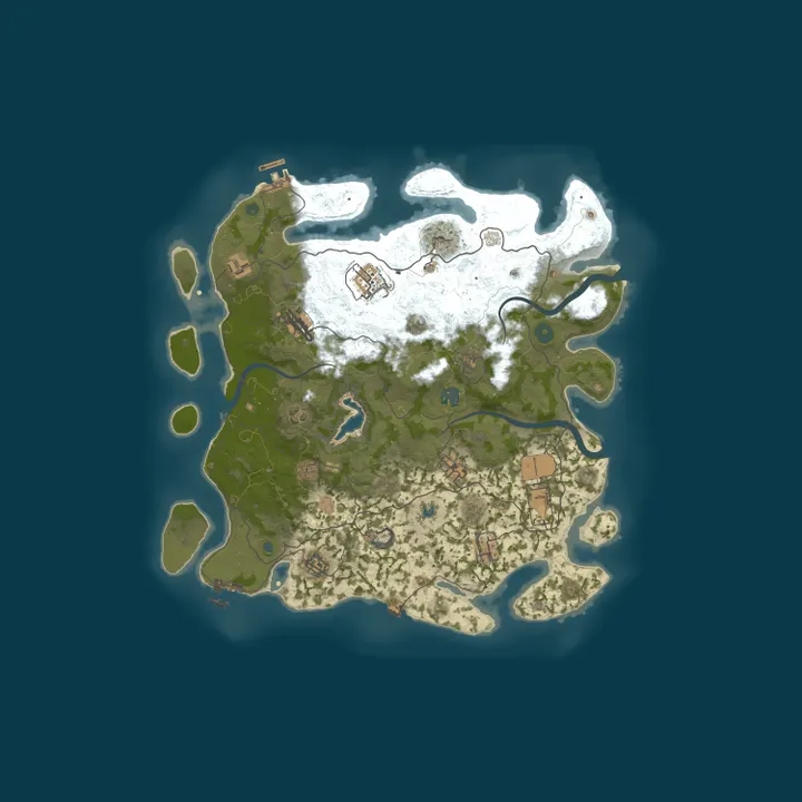 Map of LUFFY  Server